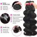 12A Body Wave Bundles Human Hair 100% Natural Peruvian Raw Human Hair Bundles 100%Human Hair Quality 22 24 26 Inch Bundles Deals