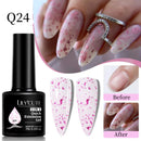 LILYCUTE 7ML Nude Pink Quick Extension Gel Nail Polish Milky Clear Sturcture Hard Enhanced Construction Gel Nail Art Manicure