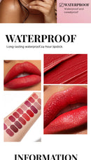 MAGIC CASA 18-Color Capsule Lipstick Set - Mini Matte, Long-lasting, Waterproof, Non-transfer，Soft matte finish