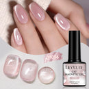 LILYCUTE 7ml Glass Cat Magnetic Nail Gel Polish Semi Permanent Soak Off UV Gel Crystal Varnis Nail Art Manicure