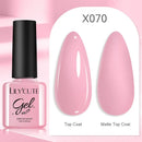 LILYCUTE 7ML 125 Colors Gorgeous Glitter Red Nail Gel Polish Semi Permanent Soak Off LED UV Gel Nail Art Manicure Varnish