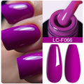 LILYCUTE Dark Grey Matte Color Series Gel Nail Polish Winter Long Lasting Full Coverage Manicure Soak Off Nails Art Gel Varnish