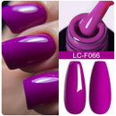 LILYCUTE Dark Grey Matte Color Series Gel Nail Polish Winter Long Lasting Full Coverage Manicure Soak Off Nails Art Gel Varnish