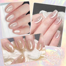 LILYCUTE 7ml Glass Cat Magnetic Nail Gel Polish Semi Permanent Soak Off UV Gel Crystal Varnis Nail Art Manicure