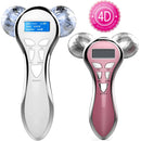 Electric Facial Beauty Instrument Micro Current Face Lifting Roller Massager EMS Skin Tighten Machine V Face Beauty Device