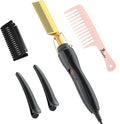 Using Electric Heating Curling Comb Hair Comb