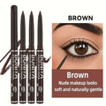 3pcs/Silky Black Brown Eyeliner Smooth Waterproof and Sweatproof Long-lasting