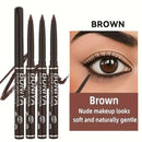 3pcs/Silky Black Brown Eyeliner Smooth Waterproof and Sweatproof Long-lasting