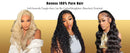 100% Unprocessed Virgin Brazilian Human Hair Bundles Natural Black Color 30 32 Inch Body Wave 3/4 Bundles Raw Hair Extensions 16A Remy Pure Human HairBundle