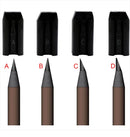 Eyebrow Pencil Microblading Supplies Set Waterproof Eyebrow Tattoo Tint Enhancers With Sharpener Brow 10Pcs Brow Trimmer Blade