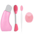 Silicone Facial Cleansing Mask Brush Multi-functional Facial Skincare Scrub Exfoliator Scrub Pore Blackhead Deep Cleaning Tool