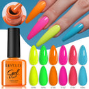 LILYCUTE 7ML Fluorescent Color Series Gel Nail Polish Neon Semi Permanent UV LED Gel Nail Art Soak Off Varnish Design Manicure