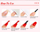 LILYCUTE 7ml Water-Based Glitter Nail Polish Long Lasting Quick Drying No Need of Lamp to Cure Nail Supplies For Nail Manicure