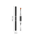 New Gel Brush and Clip Two-In-One Design, Nail Brush and Scraper, Special Gel Nail Brush Tool for Artificial Nail Extension and Gel Application