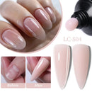 LILYCUTE 10ML Clear Nail Extension Gel Nail Polish Vernish Pink White Gel Semi Permanent Soak Off Nail Art UV LED Varnish Nail