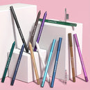 CmaaDu 12 Pcs Set of Waterproof Eyeliner Pens with Shimmering Effects - Includes Eyeshadow Durable and Easy to Color Highlighter