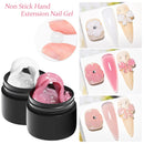 2/3pcs Clear Non-Stick Hand Extension Gel Nail Polish Set 3D Shaping/Sculpting/Carving UV/LED Gel Jelly Hard Gel Manicure DIY