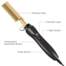 Using Electric Heating Curling Comb Hair Comb
