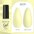 LILYCUTE 7ML 125 Colors Gorgeous Glitter Red Nail Gel Polish Semi Permanent Soak Off LED UV Gel Nail Art Manicure Varnish