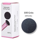 60 PCS/Lot Replacement Foot File Sandpaper Disk Sanding Paper Accessory For Electric Foot Callus Remover Tool Pedicure Tool