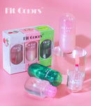 Mini Capsule Color Change Lip Gloss Lip Oil Makeup Glitter Moisturizing Transparent Shiny Glossy Nutritious Liquid Lipstick