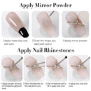 LILYCUTE 10ML Rhinestones Glue Line Gel Nail Polish Multifunction NO Wipe Super Strong Adhesive Nail Gem Glue For Nail Art