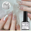 LILYCUTE 7ml Glass Cat Magnetic Nail Gel Polish Semi Permanent Soak Off UV Gel Crystal Varnis Nail Art Manicure