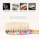 New Professional Barber Hair Cleaning Brush Men Horse Hair Bristle Beard Brush Hairdressing Neck Duster Broken Hair Remove Tools