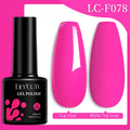 LILYCUTE 7ML 184 Colors Nail Gel Polish Shining Red Glitter Semi Permanent Nail Art Varnish Long Lasting UV LED Gel Manicure