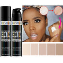 1PC Magic Color Changing Foundation Liquid Soft Matte Long Lasting Hydrating Makeup Base Cream for All Different Skin Tone