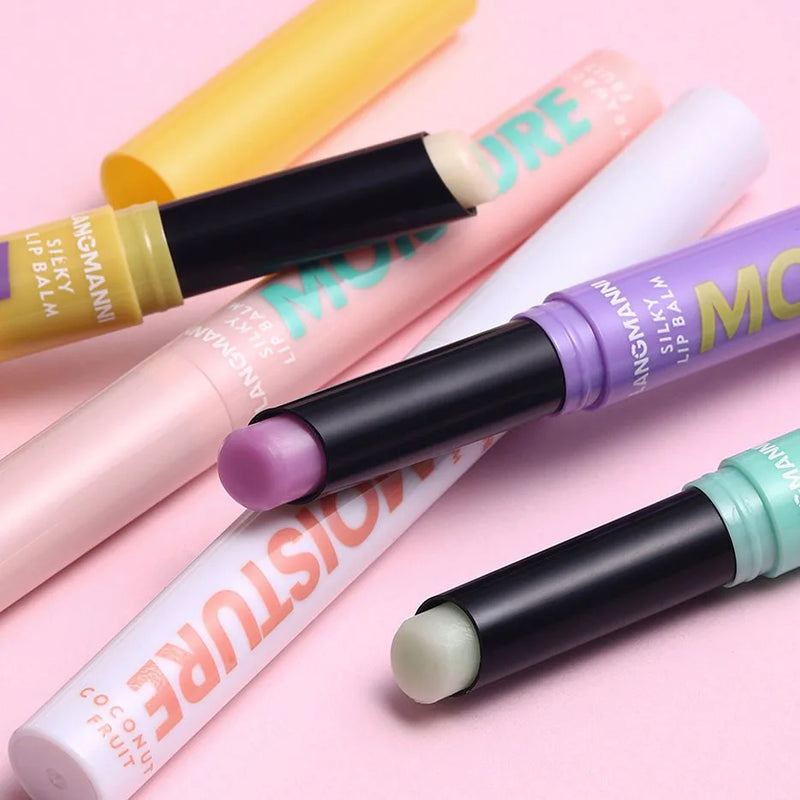 Fruit Color Changing Lip Balm Moisturizing Lip Oil Long-Lasting Lip Mask Tint Natural Aloe Lipstick Nutritious Lips Care Makeup