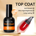 LILYCUTE 18ML Base Gel Top Coat Nail Polish Function Gel Semi Permanent Soak Off UV LED Nail Art Manicure Nail Varnish