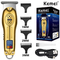 Professional Cutting Kit LCD Display Beard Shaver for Men