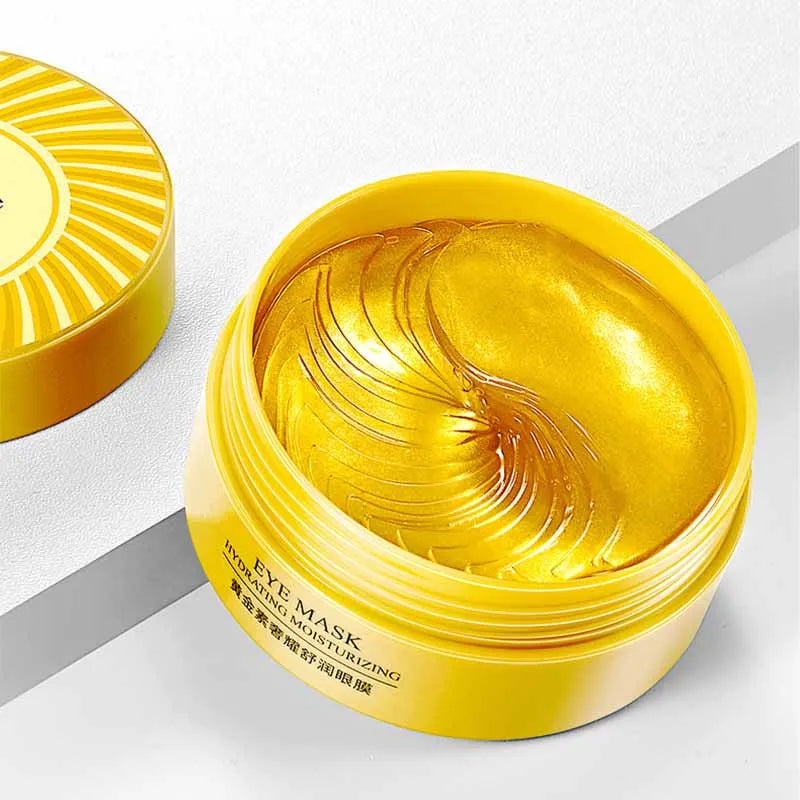 60pcs Collagen Eye Mask moisturizing Firming Anti Dark Circles Eyes Bags skincare Gel Masks Eyepatch Beauty Eye Patches