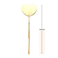 Eyelash Extensions Checking Mirror Heart Shape Stainless Steel Multifunction Lashes Mirror Beauty Makeup Supplies