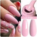 LILYCUTE Dark Grey Matte Color Series Gel Nail Polish Winter Long Lasting Full Coverage Manicure Soak Off Nails Art Gel Varnish