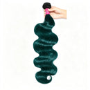15A Dark Green Colored Body Wave Bundles Human Hair Raw Remy Bundles 1/2/3/4 PCS  Double Weft Cheap Hair Extensions For Women
