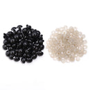 50Pcs/Lot 8-20mm Plastic Eyeball Doll Accessories Black Plush Safety Eyes For DIY Crafts Funny Toy Eyes Animal Gifts Decoration