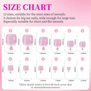 144pcs French hand and foot wear nail set summer short square shiny false toenail acrylic full coverage suitable for nail salon