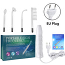 High Frequency Electrotherapy Neon Facial Skin Massage Wand for Acne Skin Rejuvenation Tightening Face Wrinkle Reducing Machine