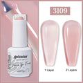 Arte Clavo Red Series Nail Polish Party Colors Gel Varnishes All For Nails Soak Off UV LED Semi Permanent Nail Art Remover Gel