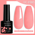 LILYCUTE Dark Grey Matte Color Series Gel Nail Polish Winter Long Lasting Full Coverage Manicure Soak Off Nails Art Gel Varnish