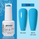 Arte Clavo Red Series Nail Polish Party Colors Gel Varnishes All For Nails Soak Off UV LED Semi Permanent Nail Art Remover Gel