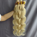 #613 Blonde Body Wave Bundles Human Hair Virgin Remy Brazilian 1/3/4 Human Hair Bundles Deal Human Hair Extensions 10-30 Inch