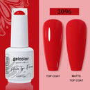 Arte Clavo Red Series Nail Polish Party Colors Gel Varnishes All For Nails Soak Off UV LED Semi Permanent Nail Art Remover Gel