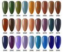 Clou Beaute 15ml Red Black White Green Neon Gel Nail Polish Base Top Coat Velvet Top 400 Colors Semi Permanent Gel Nail Varnish
