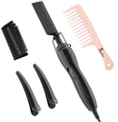 Using Electric Heating Curling Comb Hair Comb