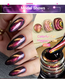 LILYCUTE 7ml Colorful Cat Magnetic Nail Gel Polish Shine Glitter Reflective Nail Gel Soak Off UV LED Gel Nail Art Varnish