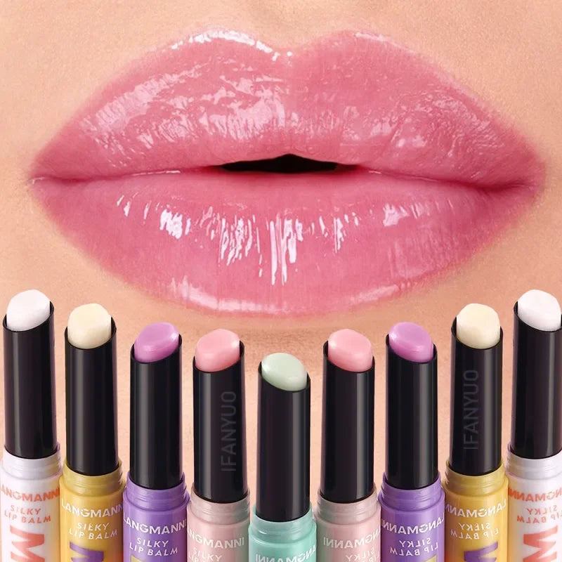 Fruit Color Changing Lip Balm Moisturizing Lip Oil Long-Lasting Lip Mask Tint Natural Aloe Lipstick Nutritious Lips Care Makeup