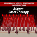 "Regrowth Anti Hair Loss Treatment LLLT laser-assisted hair formula"